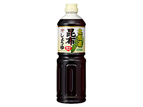 ヤマサ醤油 北海道昆布しょうゆ塩分カット 1Lパック
