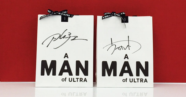 「A MAN of ULTRA」ウルトラヒーローサイン入り限定ショッパー