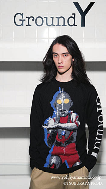 「Ground Y×ULTRAMAN」Sweater