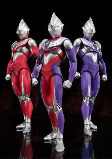 ULTRA-ACT「ウルトラマンティガ パワータイプ スカイタイプ」セット