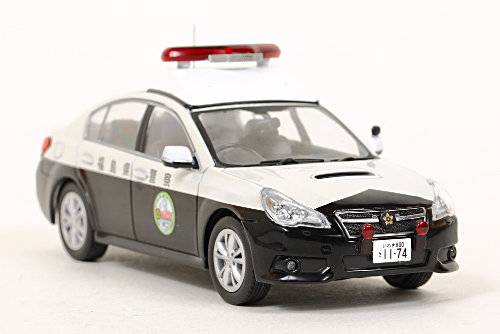 福島県警「ウルトラ警察隊」パトロールカーのダイキャスト製モデルカー 
