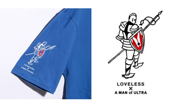 「A MAN of ULTRA」【LOVELESS】MENS ウルトラマンネコVネックTシャツ
