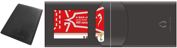 『A MAN of ULTRA』オリジナル『nanacoカード』付本革カードケース