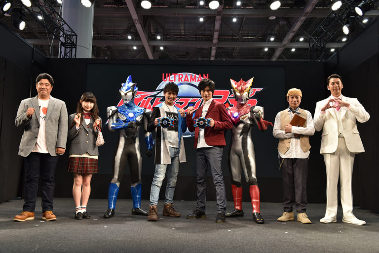 「オレ色に染めあげろ!ルーブ!!」最新作『ウルトラマンR/B』製作発表会にメインキャスト登壇!ロッソ、ブル登場!主題歌・エンディングテーマ発表!