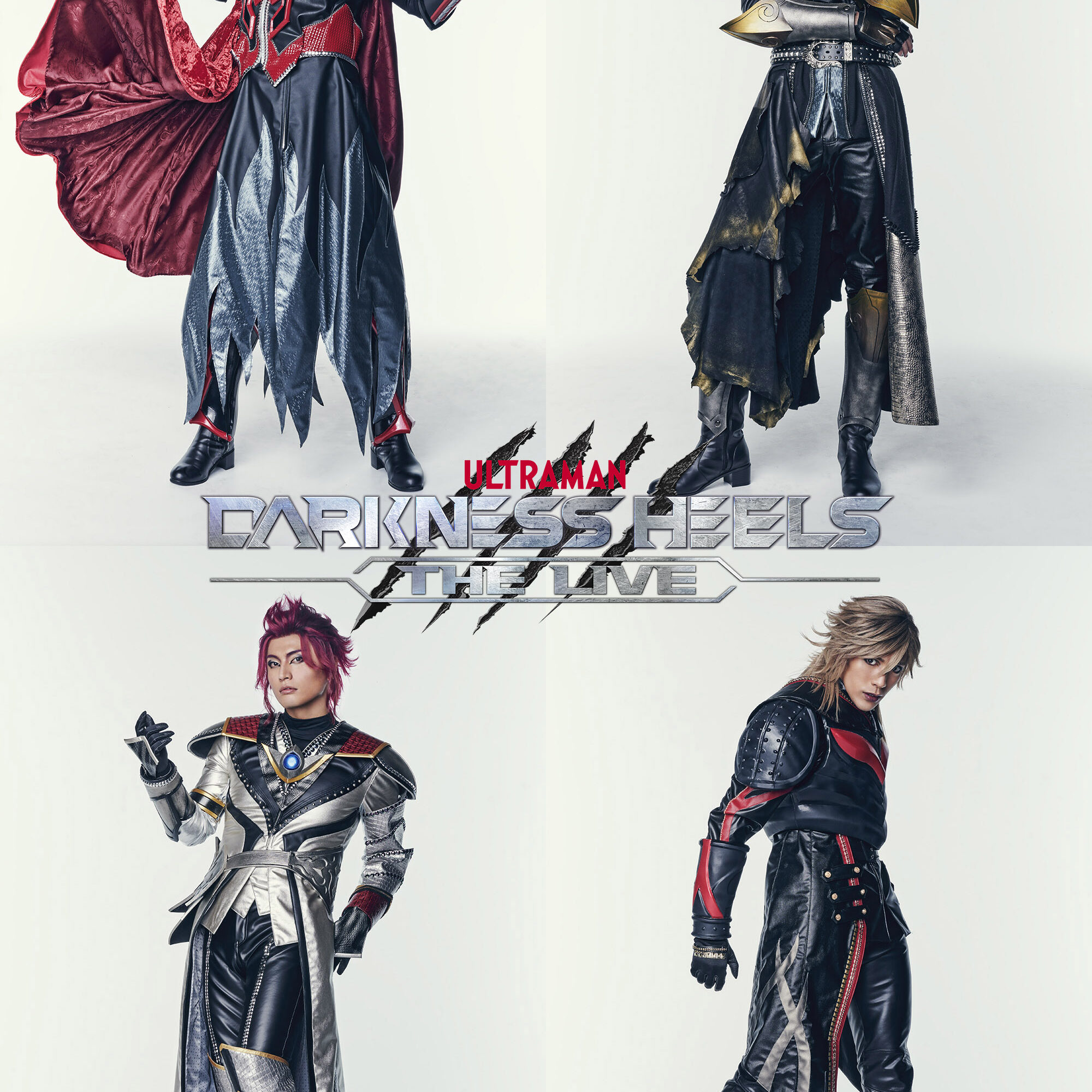 舞台『DARKNESS HEELS～THE LIVE～』キャスト4名のビジュアル公開
