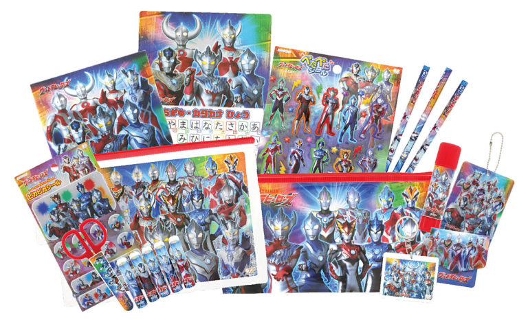 ウルトラヒーローズのステーショナリーが100円ショップに登場!