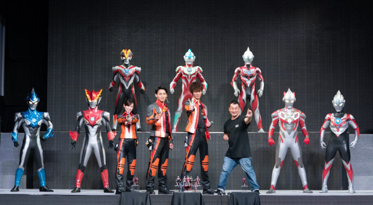 ウルフェス会場に『ウルトラマンギンガＳ』ヒカル、ショウ、アリサ、坂本監督がやってきた！「S.H.Figuarts」シリーズに「ウルトラマンエックスダークネス」「ウルトラマンジードダークネス」登場！