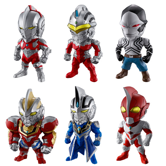 ヒーローズ Ultraman のデフォルメコレクションフィギュア Converge Hero S Ultraman 01 が8 3 月 より発売開始 6キャラクターを立体化 円谷ステーション ウルトラマン 円谷プロ公式サイト