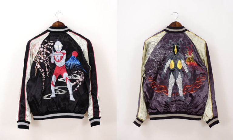 ウルトラマンとゼットンを刺繍で完全再現!「ウルトラマンスカジャン」「ゼットンスカジャン」がスカジャンメーカー「スイッチプランニング」から登場!