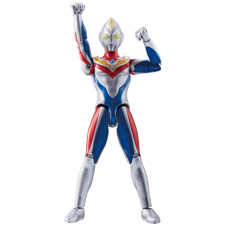 2/6(土)ウルトラマンダイナ、ガイアのウルトラアクションフィギュア、ゼルガノイドのソフビ人形が登場！