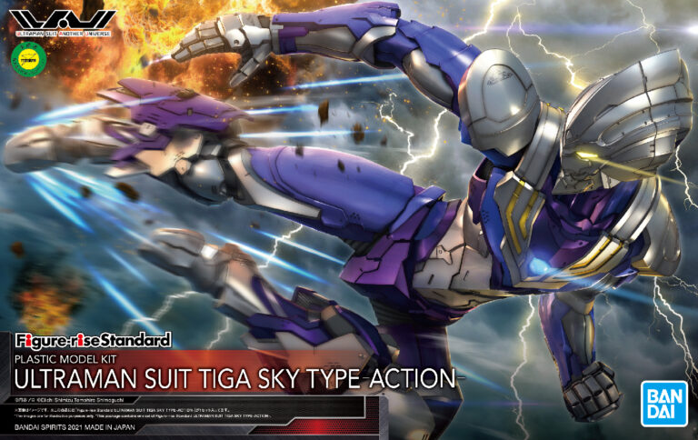 『ULTRAMAN』から“ティガスーツスカイタイプ”がプラモデル「Figure-rise Standard」に登場！