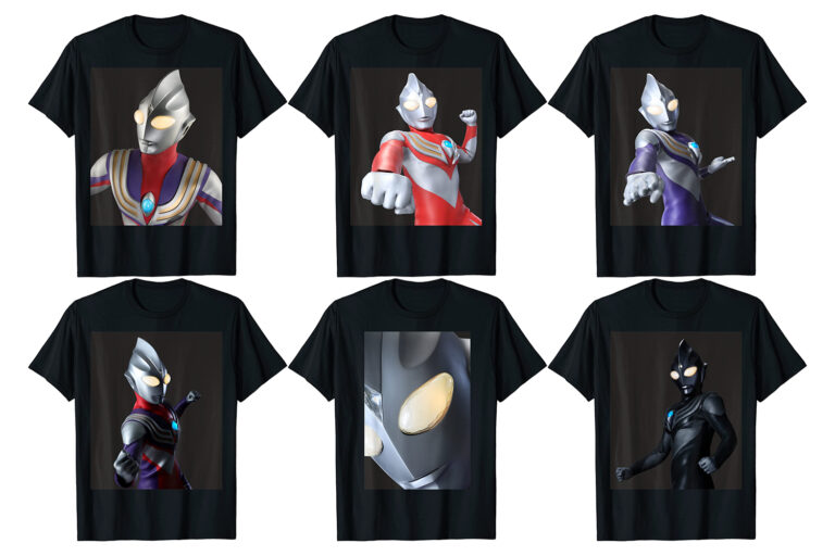 「ウルトラマンティガ25周年 記念ブロマイド」がTシャツになって登場！