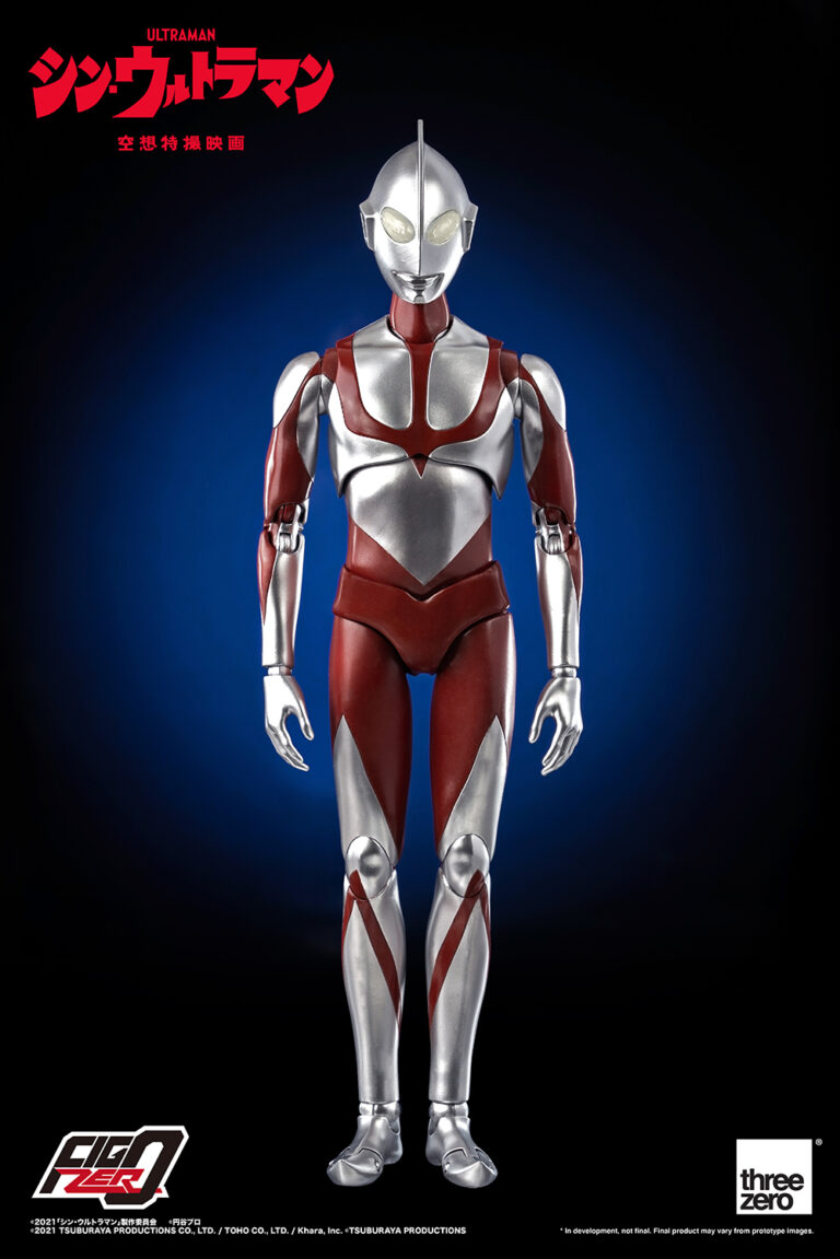 可動フィギュア「フィグゼロ 12インチ ウルトラマン(映画『シン・ウルトラマン』)」が「threezero」から登場!