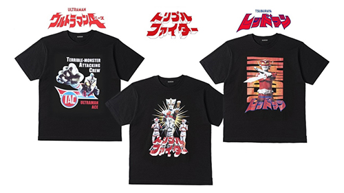 50周年を迎えた『ウルトラマンA』『トリプルファイター』『レッドマン』のTシャツ登場・予約開始