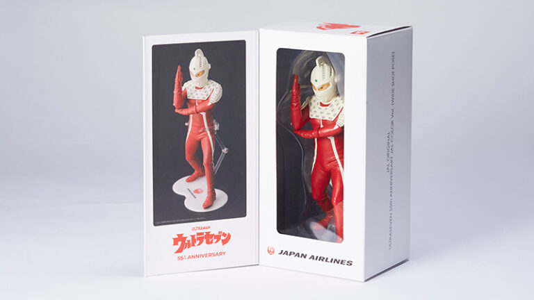 「ウルトラセブン フィギュア 55周年記念 JALカラーVer.」550体の数量限定で発売開始