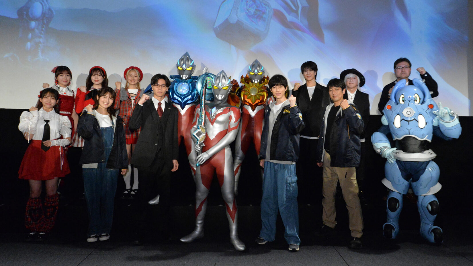 新番組『ウルトラマンアーク』プレミア発表会にアーク・キャスト・楽曲
