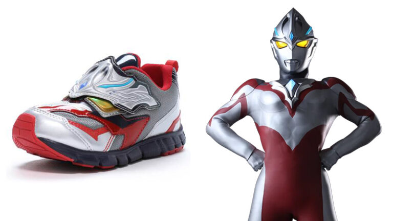 「ウルトラマンアーク」のキッズシューズがムーンスターから登場！