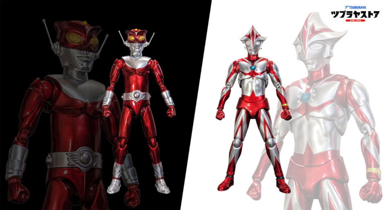 レッドマンとメロス「HERO ACTION FIGURE メタリックカラーVer.」ツブラヤストアONLINEで先行予約開始！