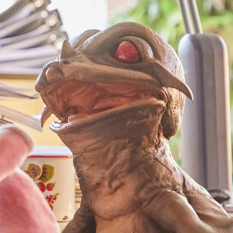 【蔵出 激レア】 円谷プロ ウルトラマン 怪獣 宇宙人 アントラー ゴム 人形 手踊り パペット 昭和レトロ