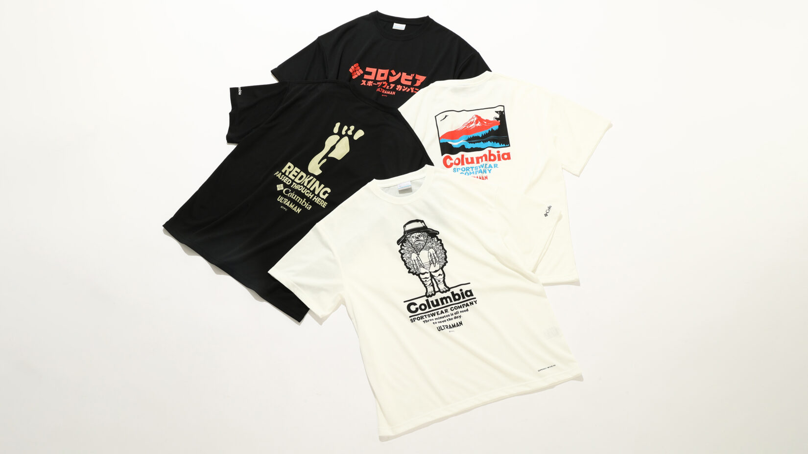 Columbia」からウルトラマンシリーズTシャツ登場！ – 円谷ステーション