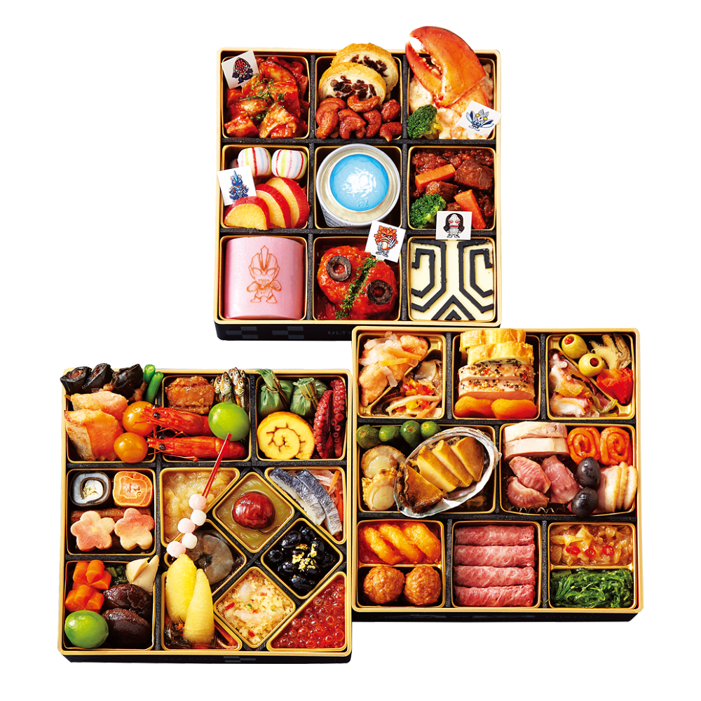 髙島屋　家族三世代おせち　和洋中三段重・二段重　