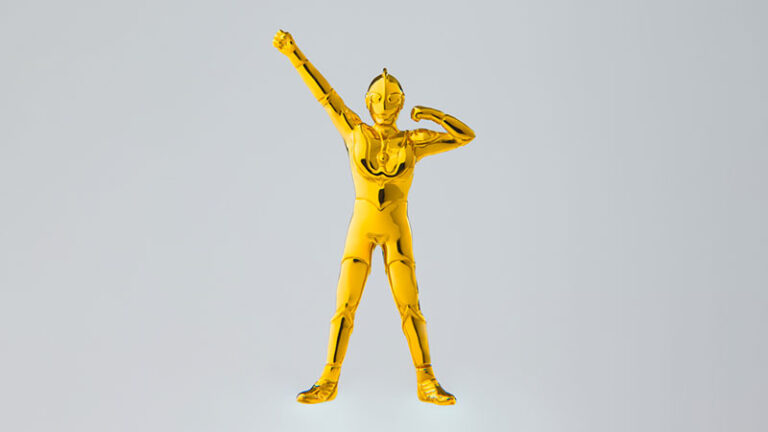 世界限定100体「ウルトラマン純金フィギュア」ニッポン放送「ラジオリビング」で発売