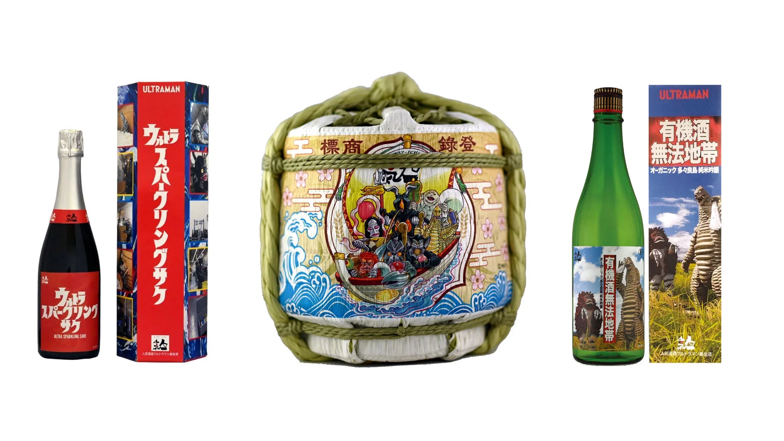 人気酒造よりウルトラマンシリーズ60周年記念パッケージを含む新商品発売
