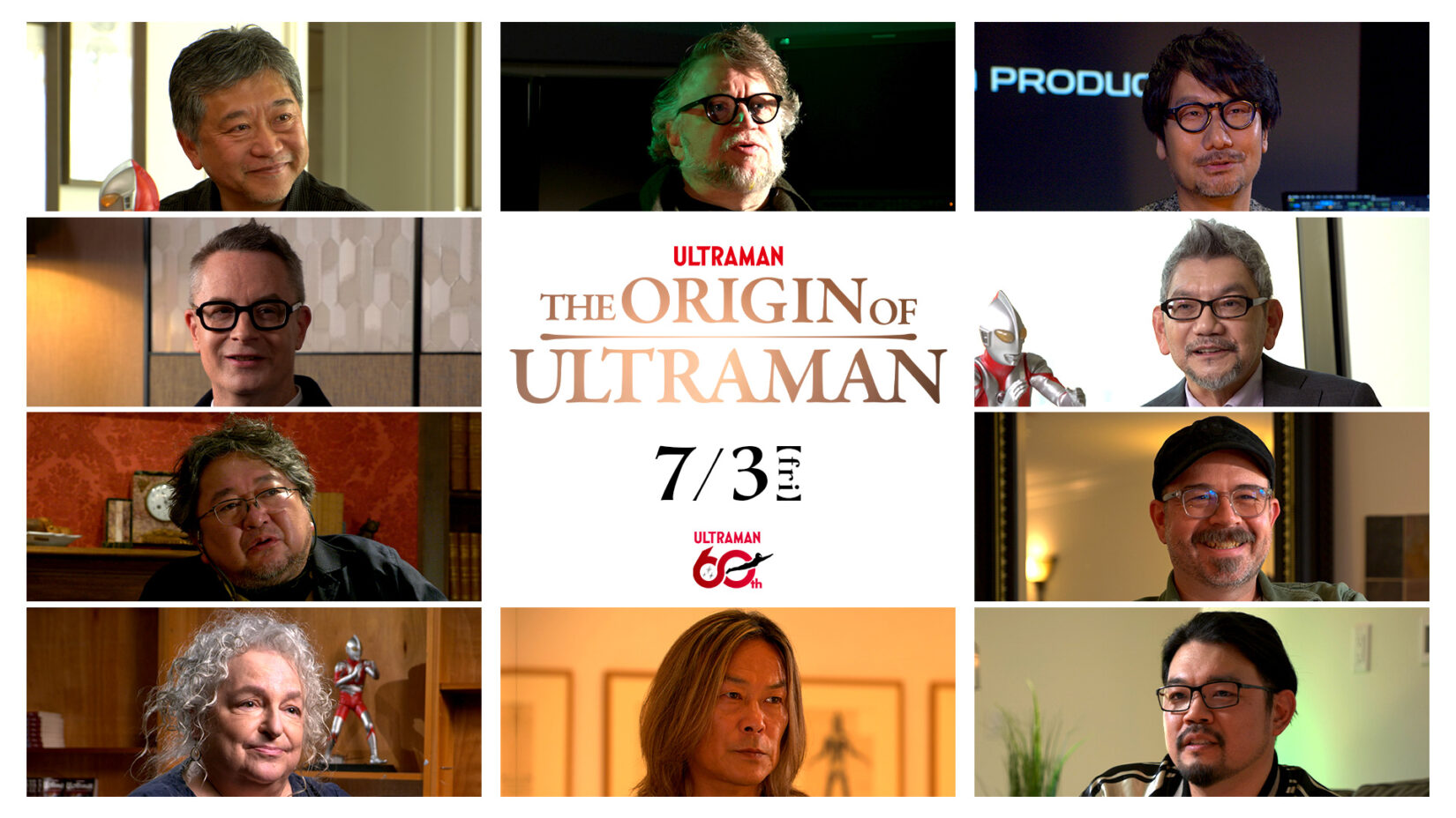 ドキュメンタリー作品『THE ORIGIN OF ULTRAMAN』予告映像公開 – 円谷