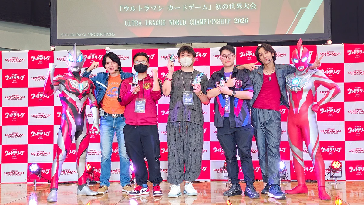 『ウルトラマン カードゲーム』公式世界大会 初代王者は「S.K 反黑路人甲」選手に決定！