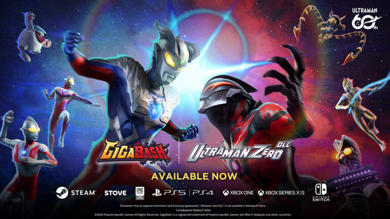 ウルトラマンゼロ、ベリアルが究極怪獣対戦ゲーム「GIGABASH」に参戦!