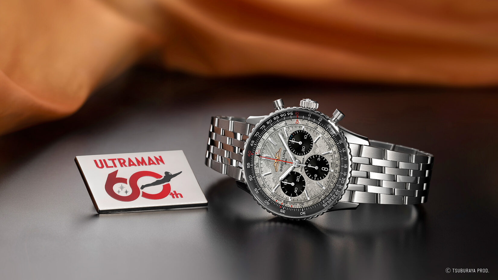 Breitling lança Navitimer dos 60 anos de Ultraman, com mostrador de meteorito e apenas 160 unidades no Japão