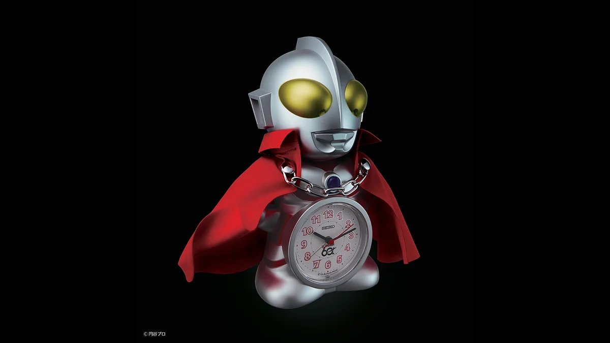 「ウルトラマン60周年目ざまし時計」世界限定2,078個で予約開始