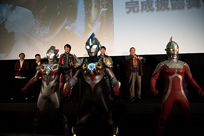 『劇場版 ウルトラマンオーブ』完成披露舞台挨拶