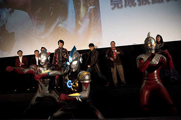 『劇場版 ウルトラマンオーブ』完成披露舞台挨拶