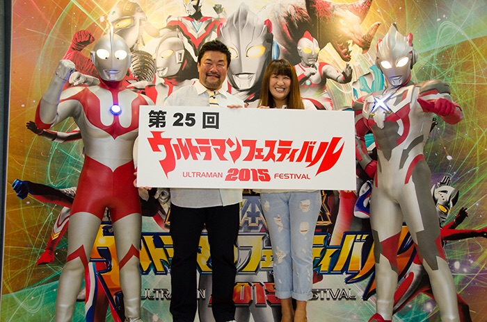 「ウルトラマンフェスティバル2015」内覧会